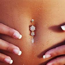 cleaning your belly on piercing