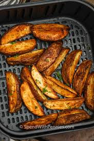 air fryer potato wedges perfect for