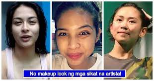 famous pinay celebrities without makeup
