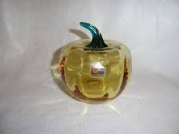 Blenko Art Glass Pumpkin