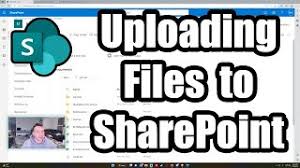 upload files to a sharepoint site