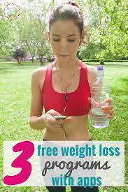 3 free weight loss programs with apps