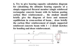 6 try to give bearing capacity