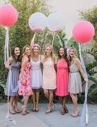 Brides who love the spotlight need a captivating bridal shower dress, and this stunner fits the bill. Pink Ombre Bridal Shower Inspiration