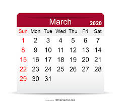 free march 2020 calendar