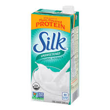 silk unsweetened organic soymilk 32