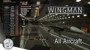 Project Wingman - All Planes - YouTube