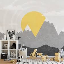 Gray Mountain Removable Wall Decal