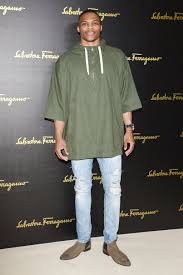 Okay, that's a stretch, but what westbrook wears to a game — or front row at paris fashion week — is an essential ingredient in the allure of bonafide celebrity he's been able to craft. Russell Westbrook Fashion Popsugar Fashion