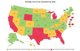 Researchers with insure.com conducted the study by compiling rates from six large insurance carriers in 10 zip codes in every state. The Most And Least Expensive States For Car Insurance