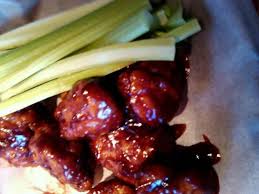 honey barbecue boneless en wings