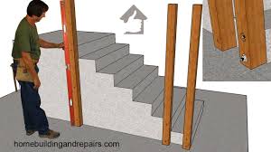 existing concrete stairs
