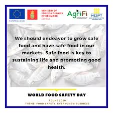 The second world food safety day (wfsd) will be celebrated on 7 june 2020 to draw attention and inspire action to help prevent, detect and the main focus of world food day is that food is a basic and fundamental human right. Let S Micro Enterprises Support Programme Trust Mespt Facebook