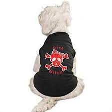 Details About Zack Zoey Rich Bitch Skull Bad Dog T Shirt Red Black Rhinestones Closeout