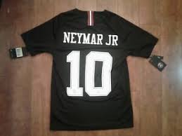 Psg paris saint germain 2017 2018 away football shirt jersey #10 neymar nike. Neymar Jersey For Sale Ebay