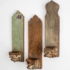 Old Timber Wall Candles Furniture