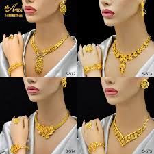luxury indian necklace jewelry sets for