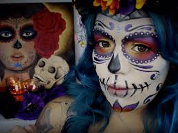 mexican day of the dead make up