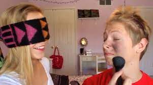 fun bridal shower games blindfold makeup