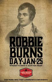 Robert burns day honors the national poet of scotland. Events