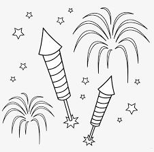 magnificent fireworks coloring pages