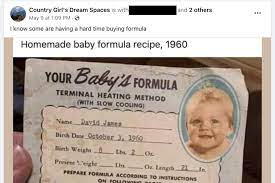 viral baby milk formula recipes