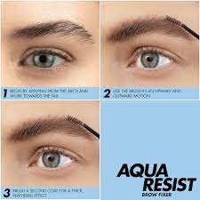 make up for ever aqua resist brow fixer