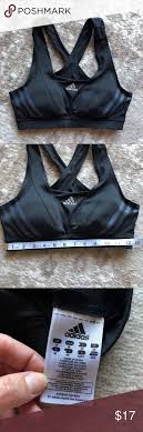 Adidas Sports Bra Size M Like New Condition Measurements On