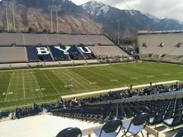 Lavell Edwards Stadium Section 108 Home Of Byu Cougars