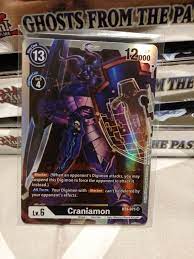 Digimon tcg English V1.5 Craniamon BT3-075 SR Super Rare | eBay