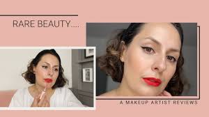 a makeup artist reviews rare beauty