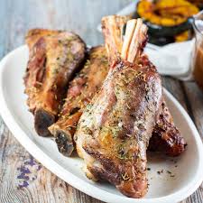 easy grilled lamb shanks with homemade