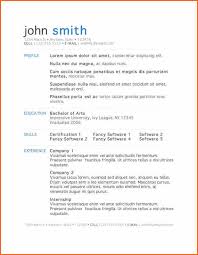 Free Resume Templates Microsoft Word Download   Free Resume    