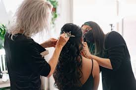 bridal hair makeup an elopement