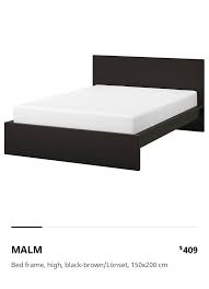 Ikea Malm Queen Bed Frame Free