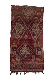 wool tribal moroccan area rug