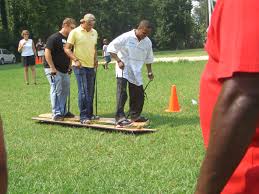 big foot racing game for team building