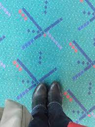 famous airport carpet