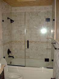 bathtub shower doors glass tub
