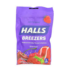 3x halls breezers cool berry flavor