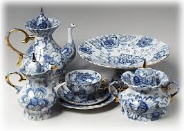 Singing Garden Tea Set 6 22 Lomonosov