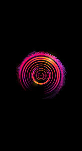 neon circle patterns picsart background