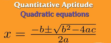 Word Problems On Quadratic Equations In