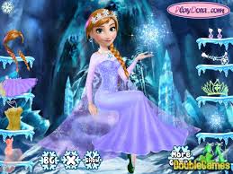 frozen anna dress up game