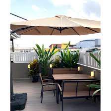 fossil outdoor dining table w1400