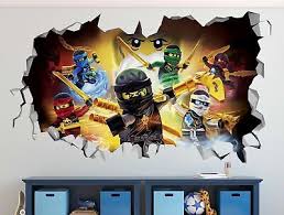 Lego Ninjago Wall Decals Stickers Mural