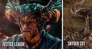 In addition to seeing the characters' skin, you can also see that. Steppenwolf Is Really Creepier In The Snyder Cut The Courier
