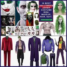 19 best halloween joker costume idea