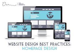 design best practices homepage