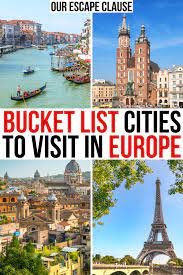 35 best cities to visit in europe